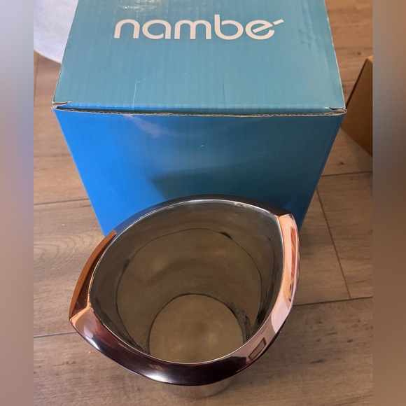 Nambe classic copper wine chiller - Picture 2 of 4
